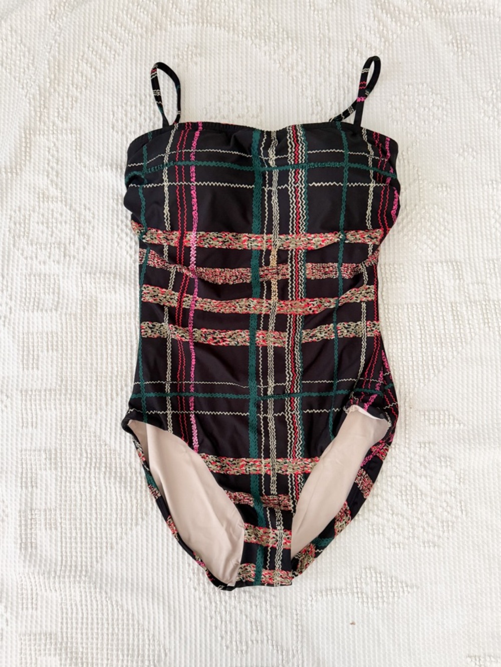 Hermoza Sandra Swimsuit Plaid One Piece Size 8